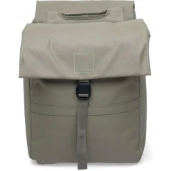 New Looxs  Leeds Double fietstas 38 liter taupe< Fietstassen