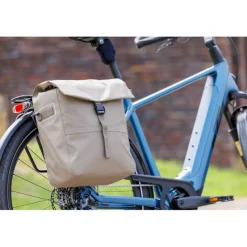 New Looxs  Leeds Single fietstas 19 liter taupe< Fietstassen