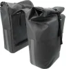 New Looxs  Nyborg Double fietstas 34 liter black< Fietstassen