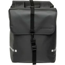 New Looxs  Odense Double fietstas 39 liter black< Fietstassen