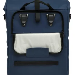 New Looxs  Odense Single fietstas 17,5 liter dark blue< Fietstassen