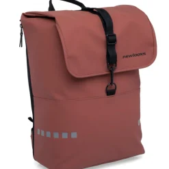 Fietstassen-New Looxs  Odense Single fietstas 17,5 liter rust