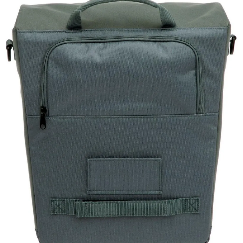 New Looxs Tulum Single fietstas 16 liter grey green< Fietstassen