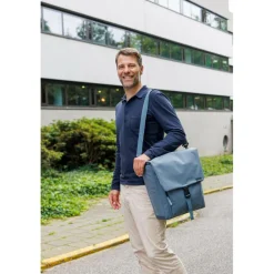 New Looxs Tulum Single fietstas 16 liter grey green< Fietstassen