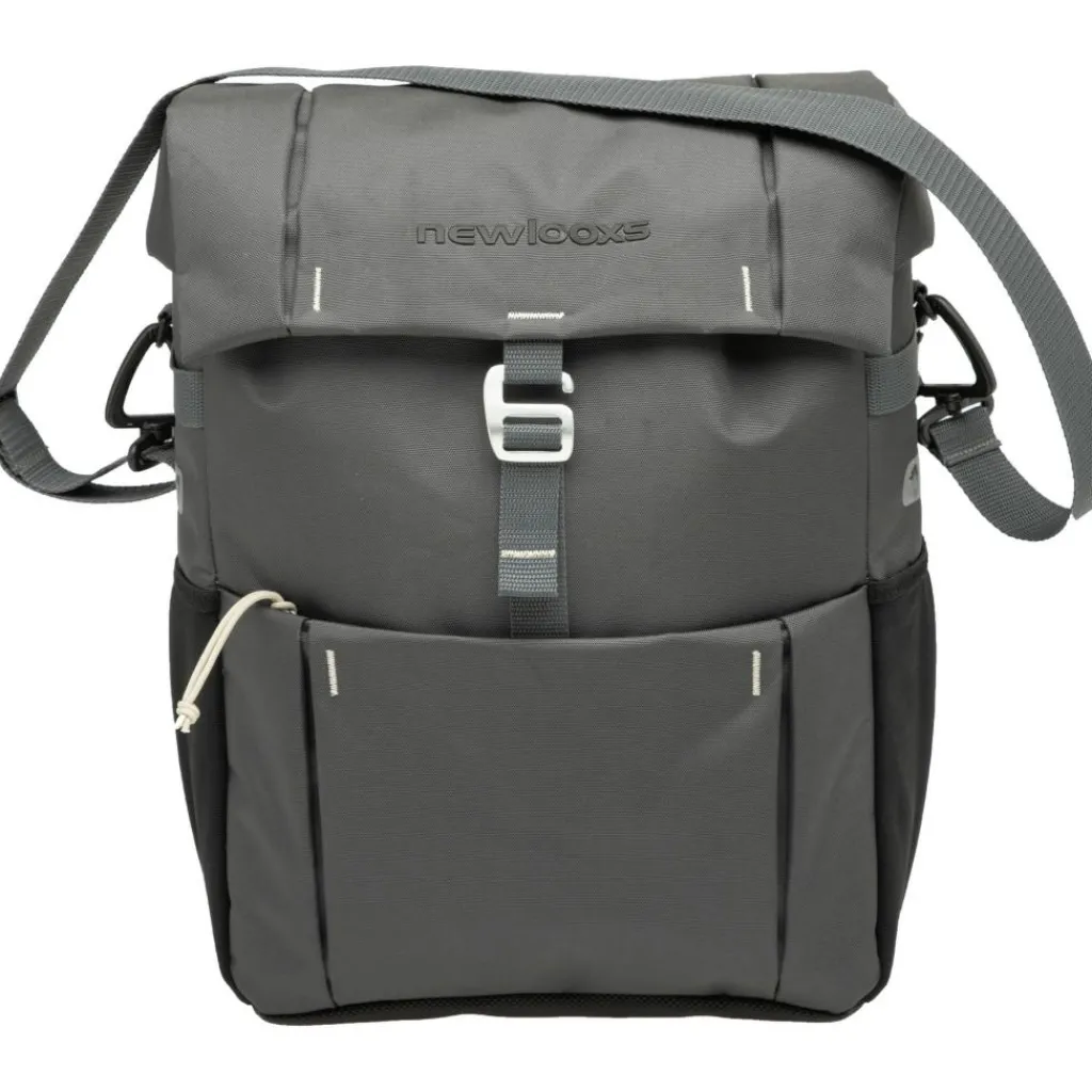 New Looxs Vigo Single 18,5 liter fietstas grey< Fietstassen