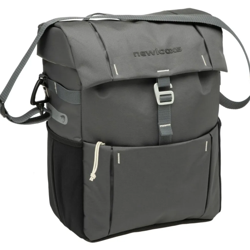 New Looxs Vigo Single 18,5 liter fietstas grey< Fietstassen