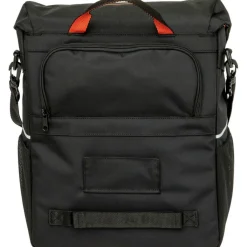 New Looxs Vigo Single fietstas 20 liter black orange< Fietstassen