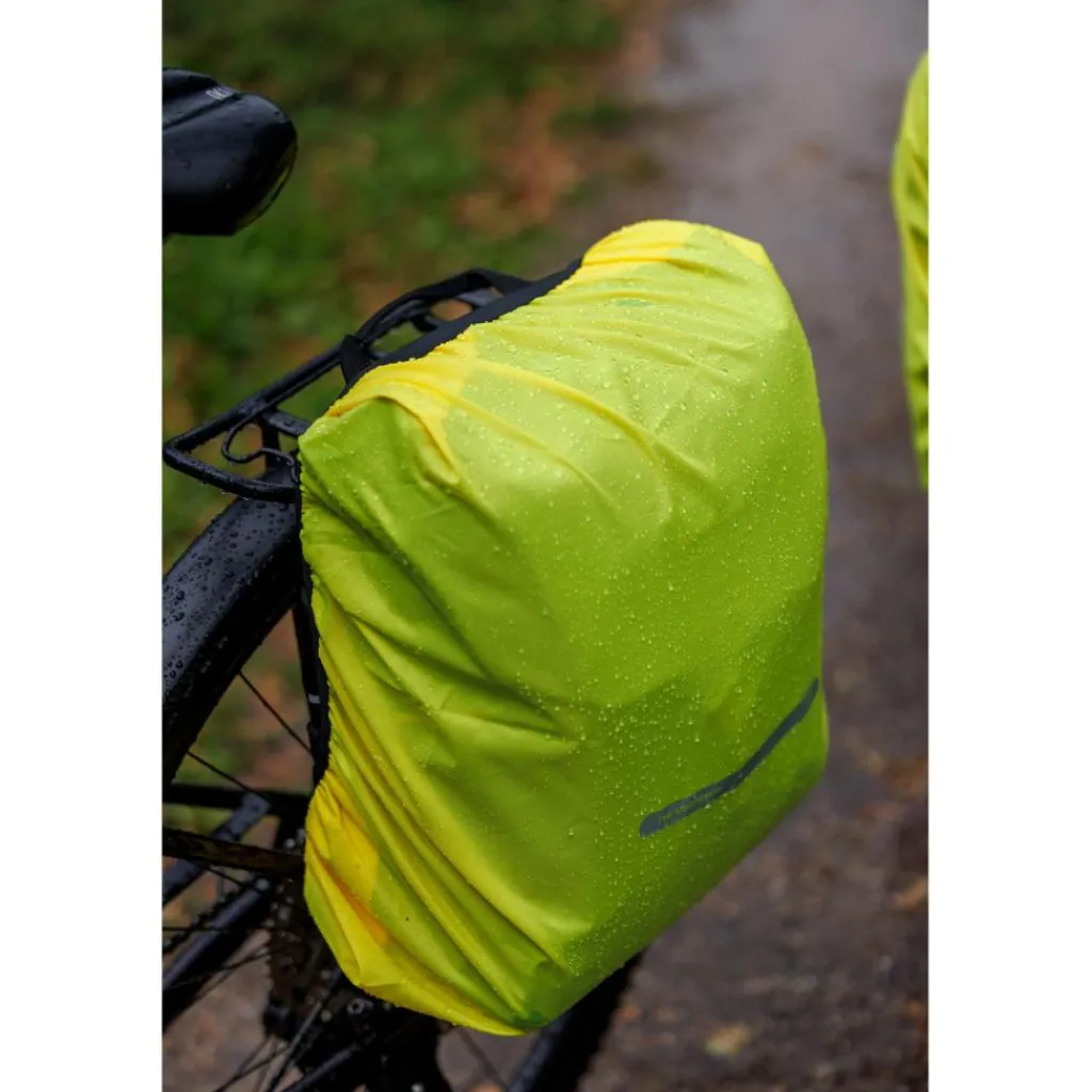 New Looxs Vigo Single fietstas 20 liter black green< Fietstassen