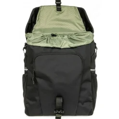 New Looxs Vigo Single fietstas 20 liter black green< Fietstassen