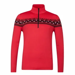 Skipullies|Wintersport-Newland Bono skipully heren red black