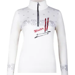 Skipullies|Wintersport-Newland Engelberg skipully dames white pearl