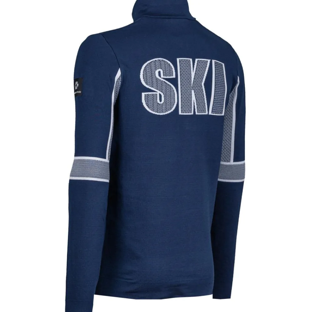 Skipullies|Wintersport-Newland Falun skipully heren navy white