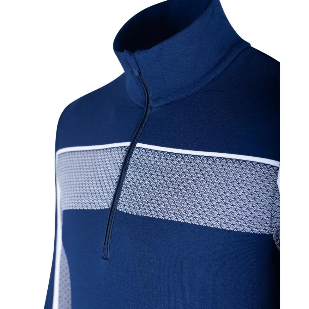 Skipullies|Wintersport-Newland Falun skipully heren navy white