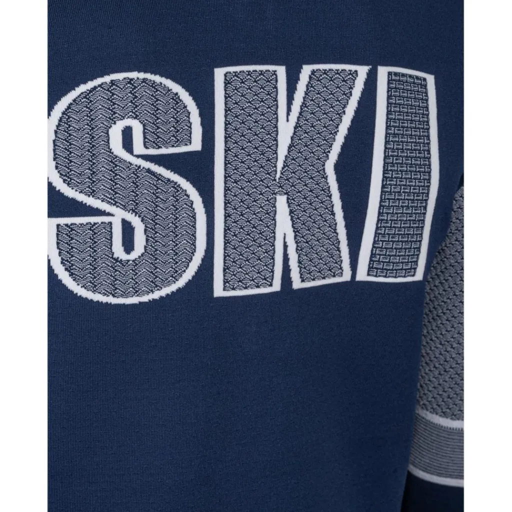 Skipullies|Wintersport-Newland Falun skipully heren navy white