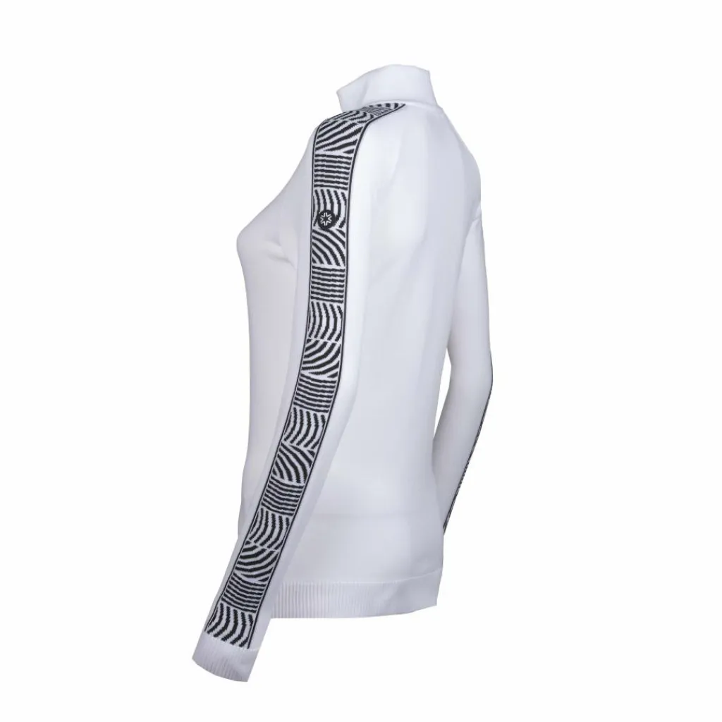 Newland Fiordaliso skipully dames white black< Skipullies|Wintersport