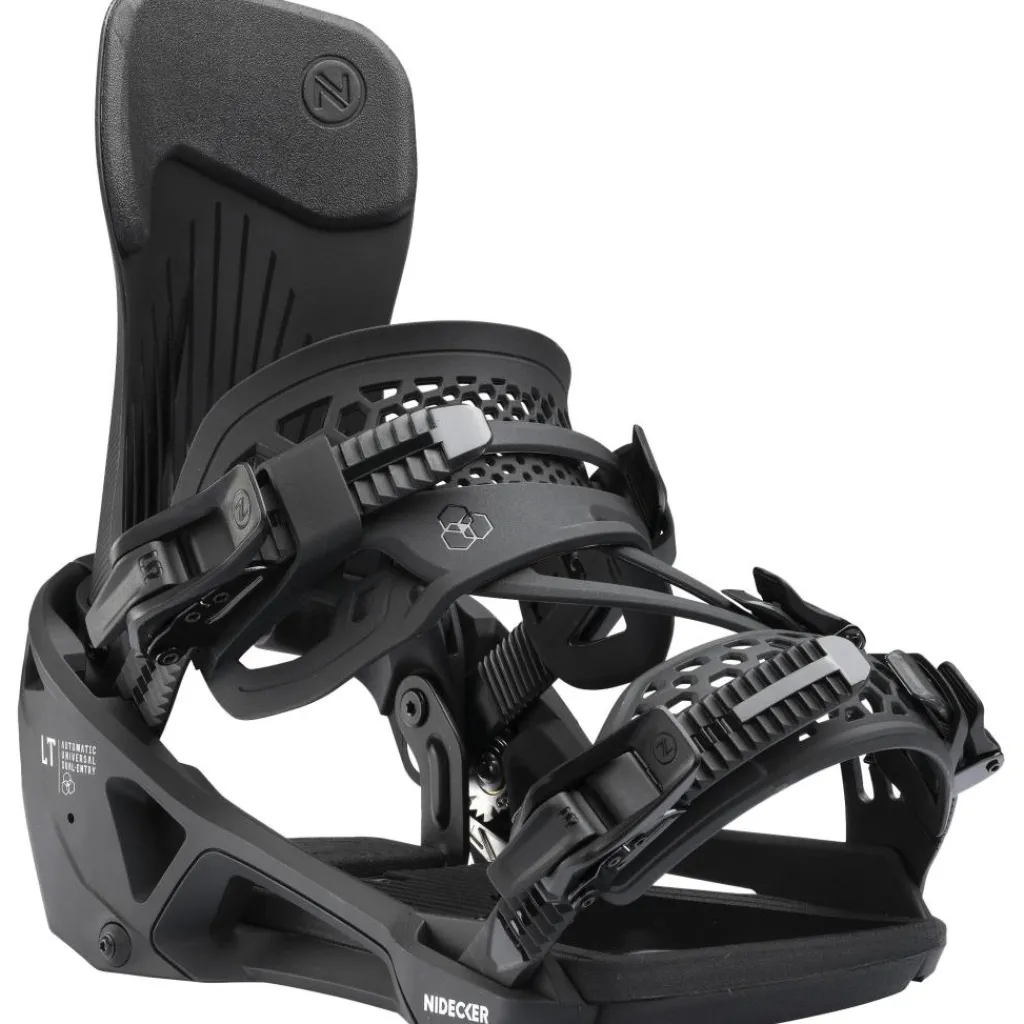 Snowboard Bindingen|Wintersport-Nidecker LT Supermatic bindingen heren black