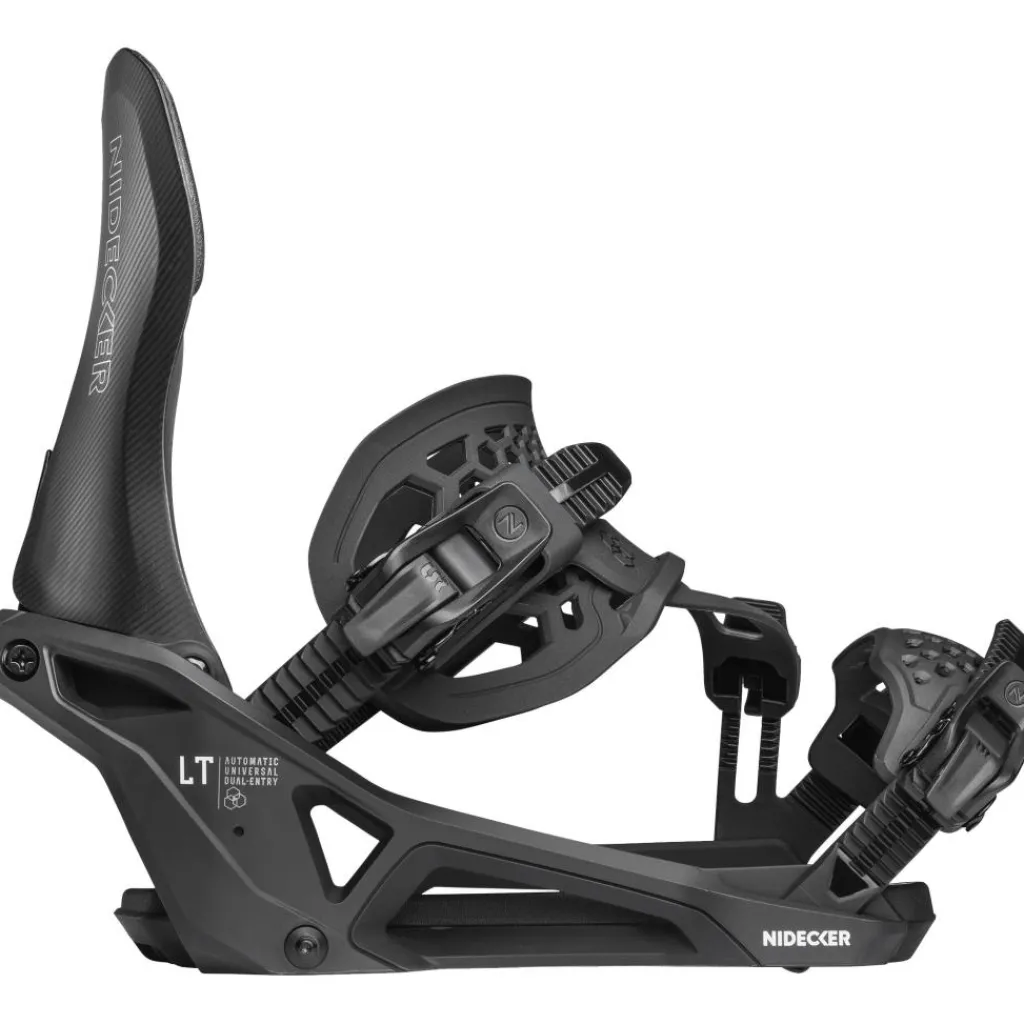 Snowboard Bindingen|Wintersport-Nidecker LT Supermatic bindingen heren black