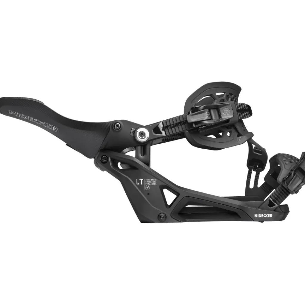 Snowboard Bindingen|Wintersport-Nidecker LT Supermatic bindingen heren black