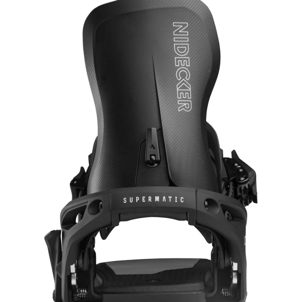 Snowboard Bindingen|Wintersport-Nidecker LT Supermatic bindingen heren black