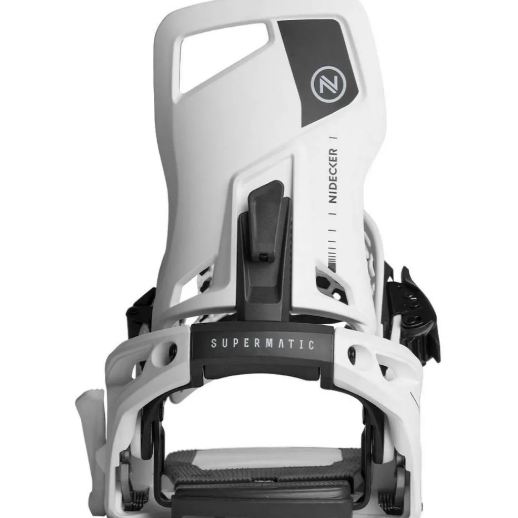 Nidecker Supermatic bindingen white< Snowboard Bindingen|Wintersport