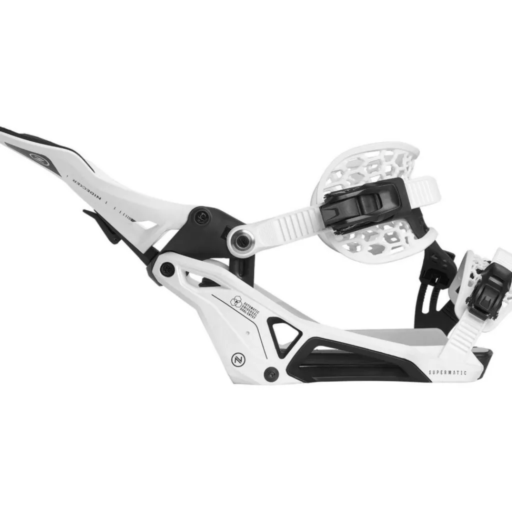 Nidecker Supermatic bindingen white< Snowboard Bindingen|Wintersport