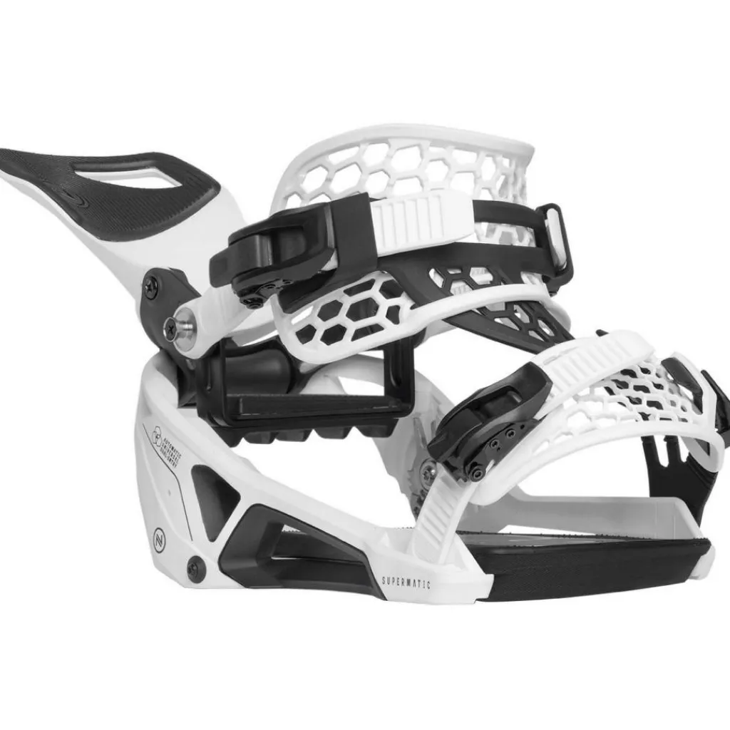 Nidecker Supermatic bindingen white< Snowboard Bindingen|Wintersport