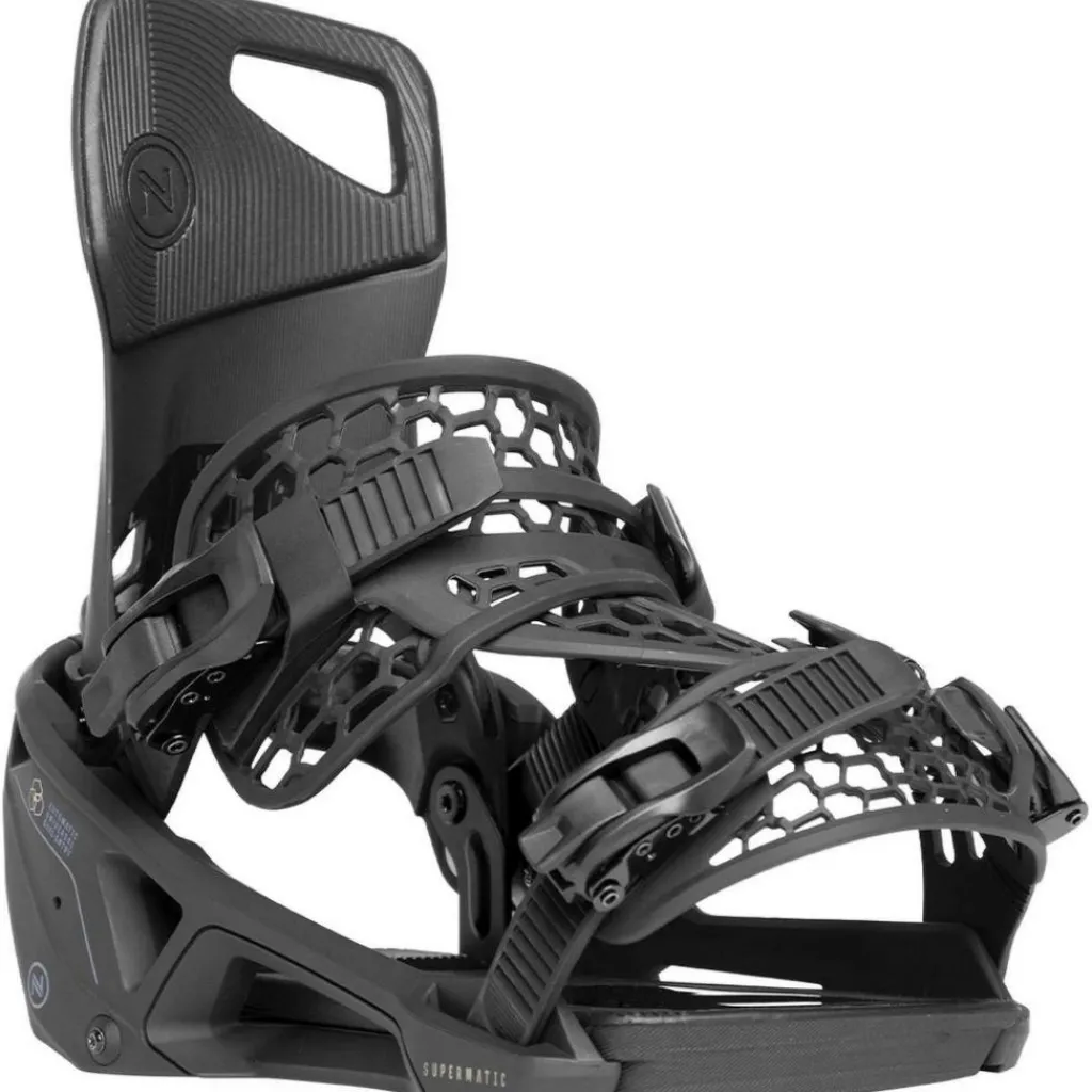Nidecker Supermatic bindingen black< Snowboard Bindingen|Wintersport