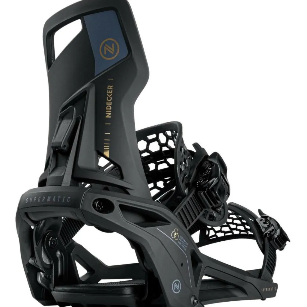 Nidecker Supermatic bindingen black< Snowboard Bindingen|Wintersport