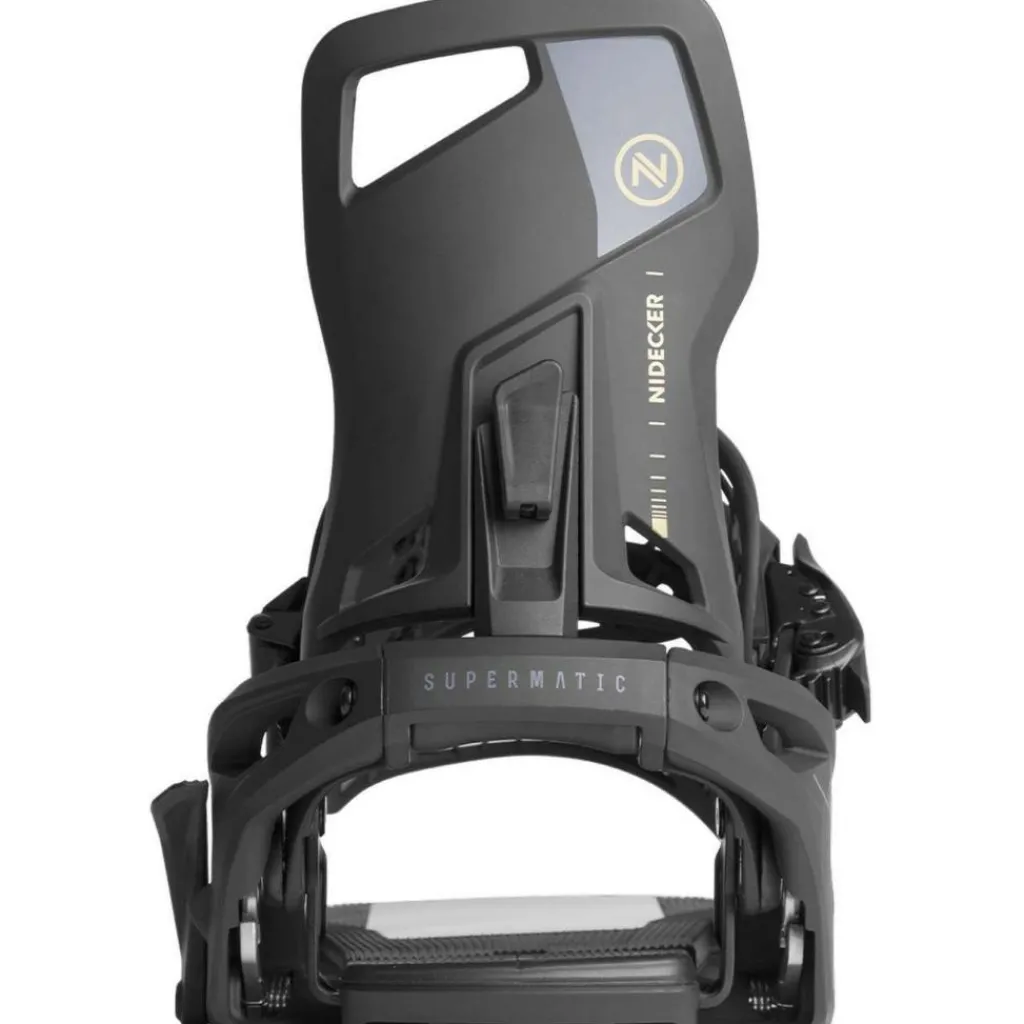 Nidecker Supermatic bindingen black< Snowboard Bindingen|Wintersport