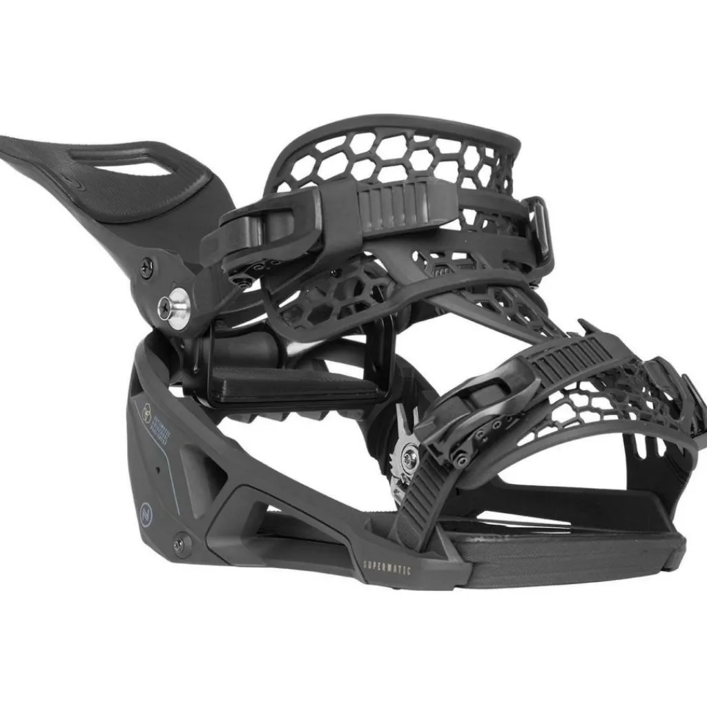 Nidecker Supermatic bindingen black< Snowboard Bindingen|Wintersport