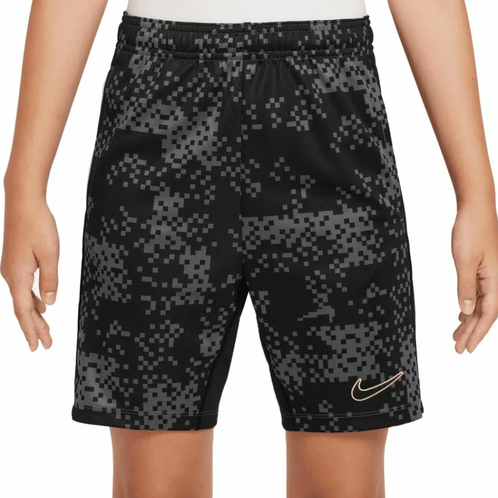 Voetbalkleding-Nike Academy Pro Dri-FIT voetbalbroekje junior iron grey black