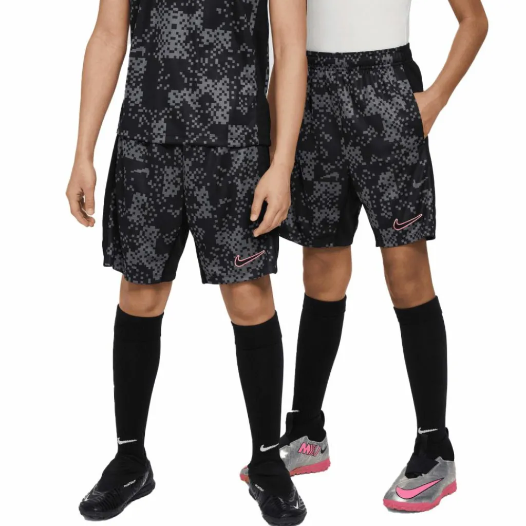 Voetbalkleding-Nike Academy Pro Dri-FIT voetbalbroekje junior iron grey black