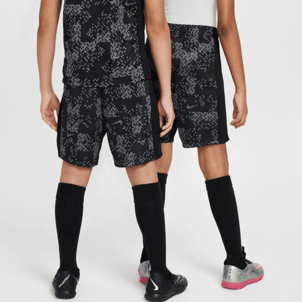 Voetbalkleding-Nike Academy Pro Dri-FIT voetbalbroekje junior iron grey black