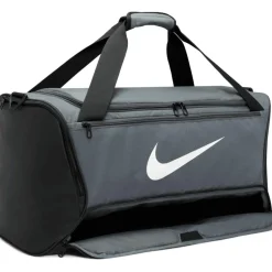 Nike Brasilia 9.5 sporttas iron grey black< Sporttas|Voetbaltas