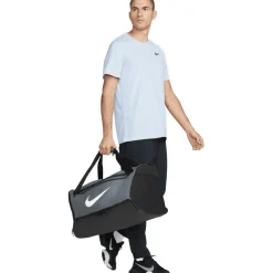 Nike Brasilia 9.5 sporttas iron grey black< Sporttas|Voetbaltas