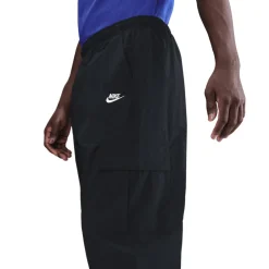 Broeken-Nike Club broek heren black