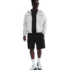 Sportbroek-Nike Club Cargo short heren black