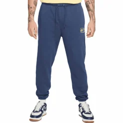 Broeken-Nike Club FT Bolt joggingbroek heren midnight navy lightening