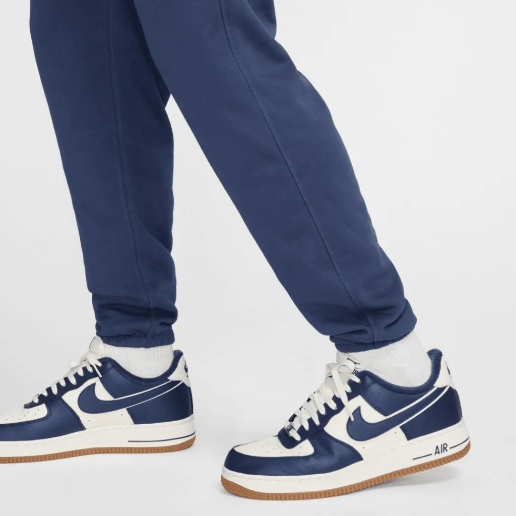 Broeken-Nike Club FT Bolt joggingbroek heren midnight navy lightening