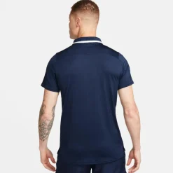 Tenniskleding-Nike Court Advantage tennispolo heren obsidian white