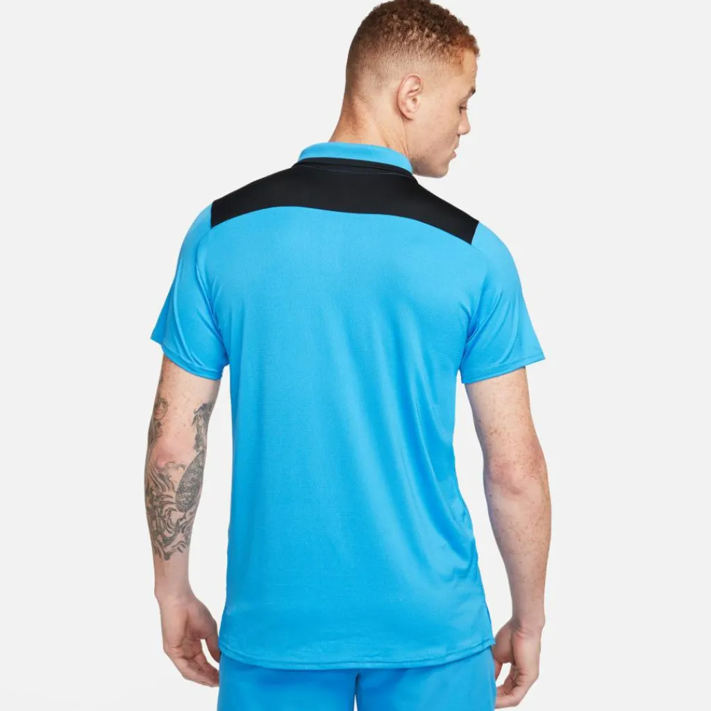 Nike Court Advantage tennispolo heren photo blue< Tenniskleding