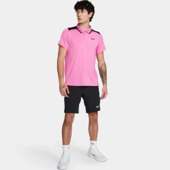 Nike Court Advantage tennispolo heren playful pink< Tenniskleding