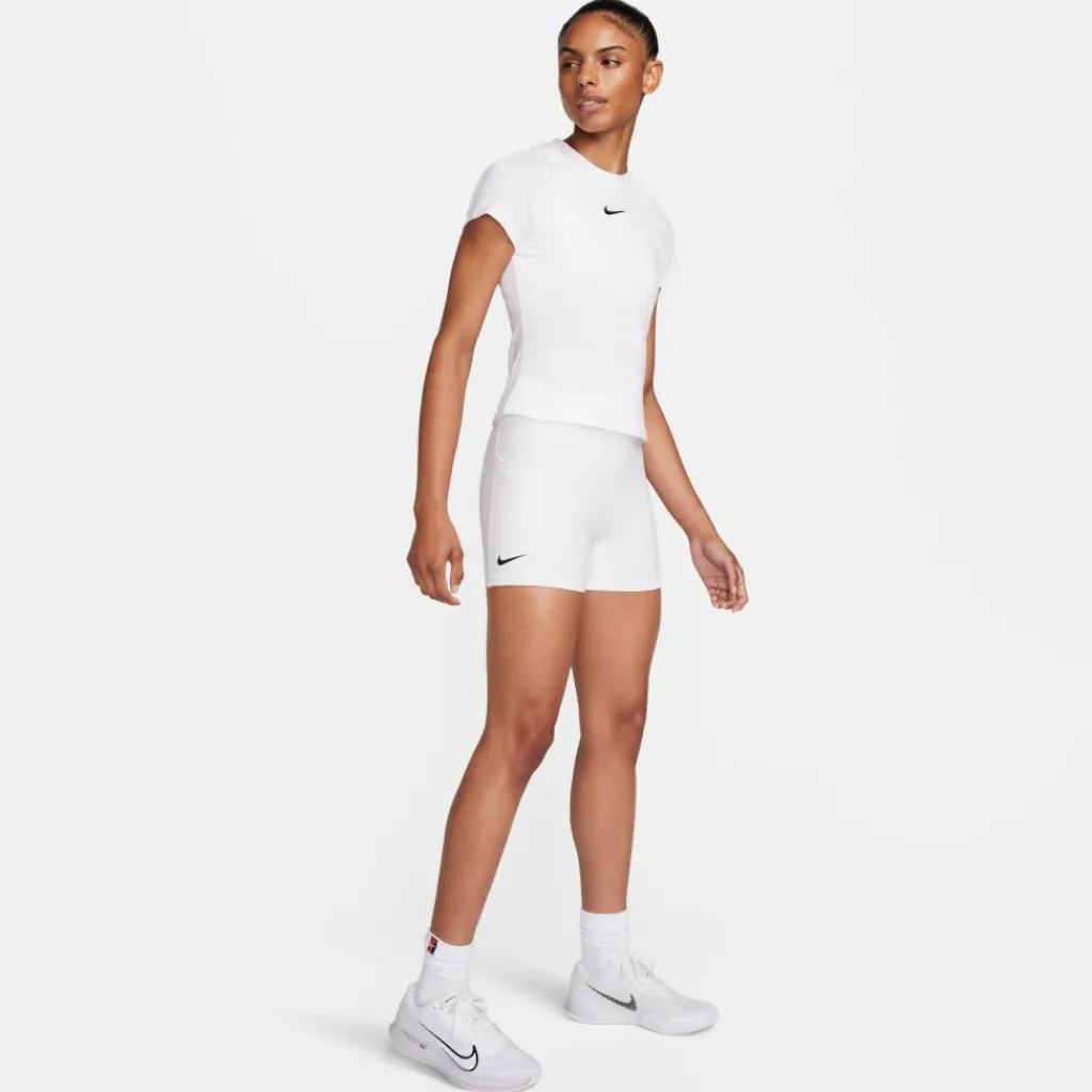 Nike Court Advantage tennisshort dames white< Tenniskleding
