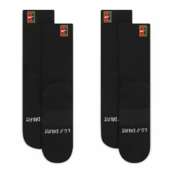 Tenniskleding-Nike Court Multiplier Cushioned tennissokken heren black