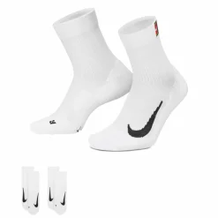 Nike Court Multiplier Max tennissokken heren 2-pack white< Tenniskleding