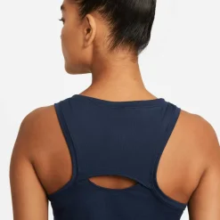 Nike Court Victory tennis tanktop dames obsidian white< Tenniskleding