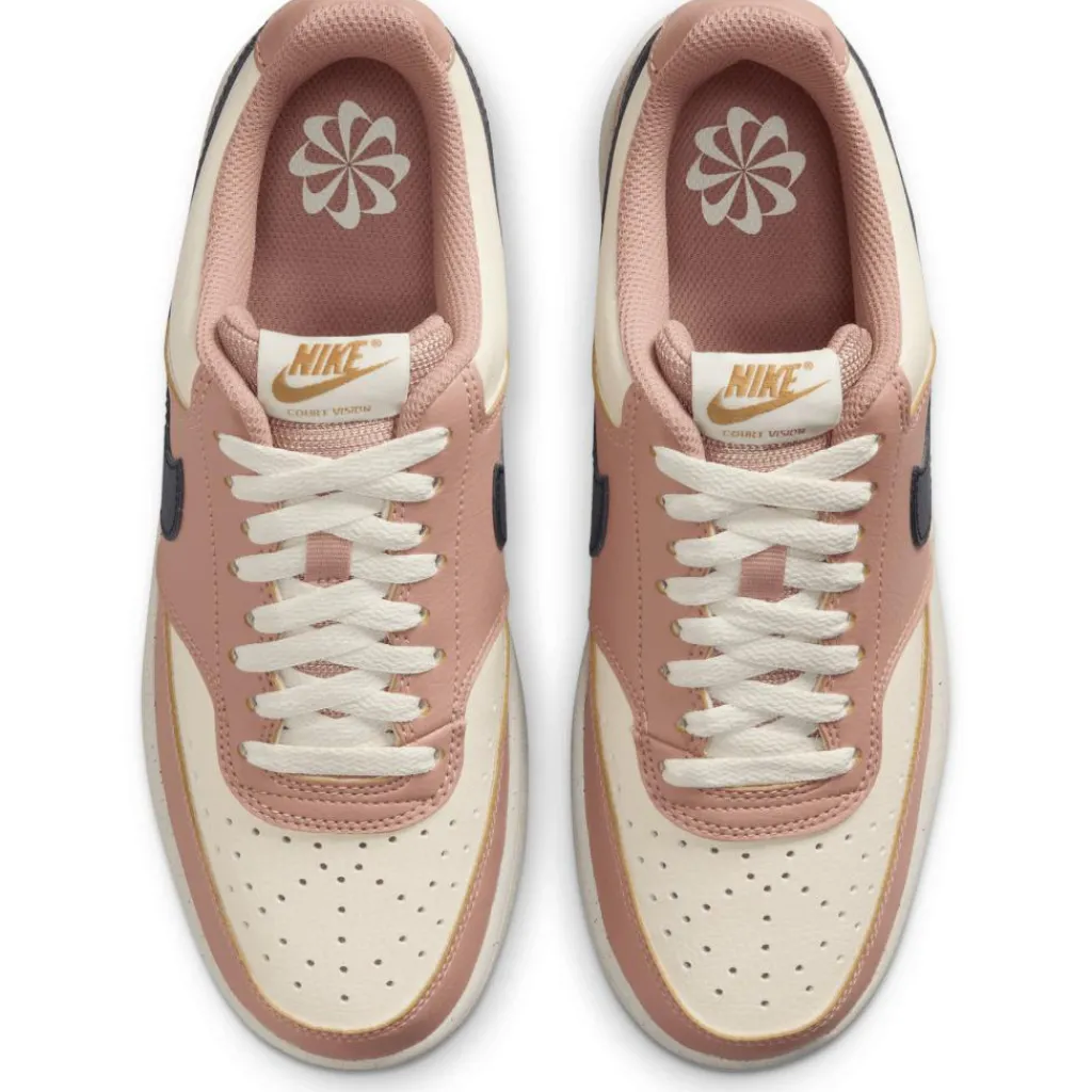 Schoenen-Nike Court Vision Low Next Nature schoenen dames particle pink