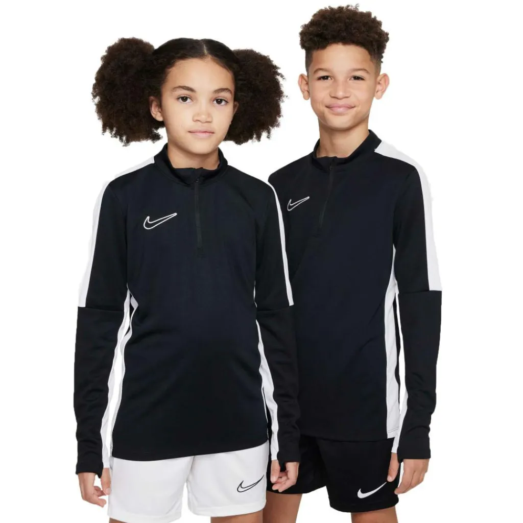 Nike Dri-FIT academy 23 trainingsshirt junior zwart wit< Voetbalkleding
