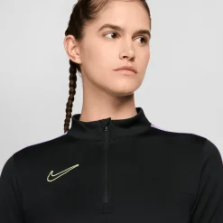 Nike Dri-FIT Academy trainingsshirt dames black raspberry< Voetbalkleding