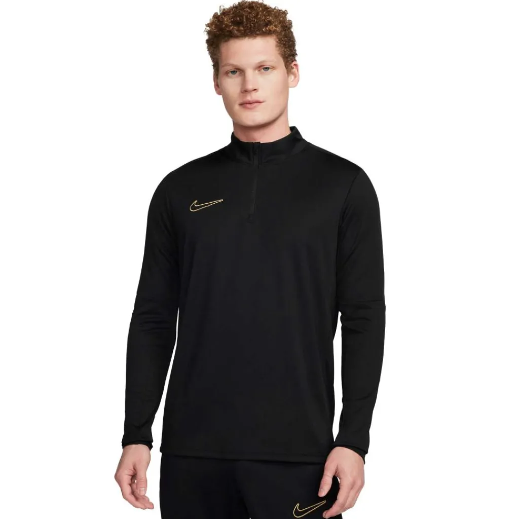 Voetbalkleding-Nike Dri-FIT Academy trainingsshirt heren black metallic gold
